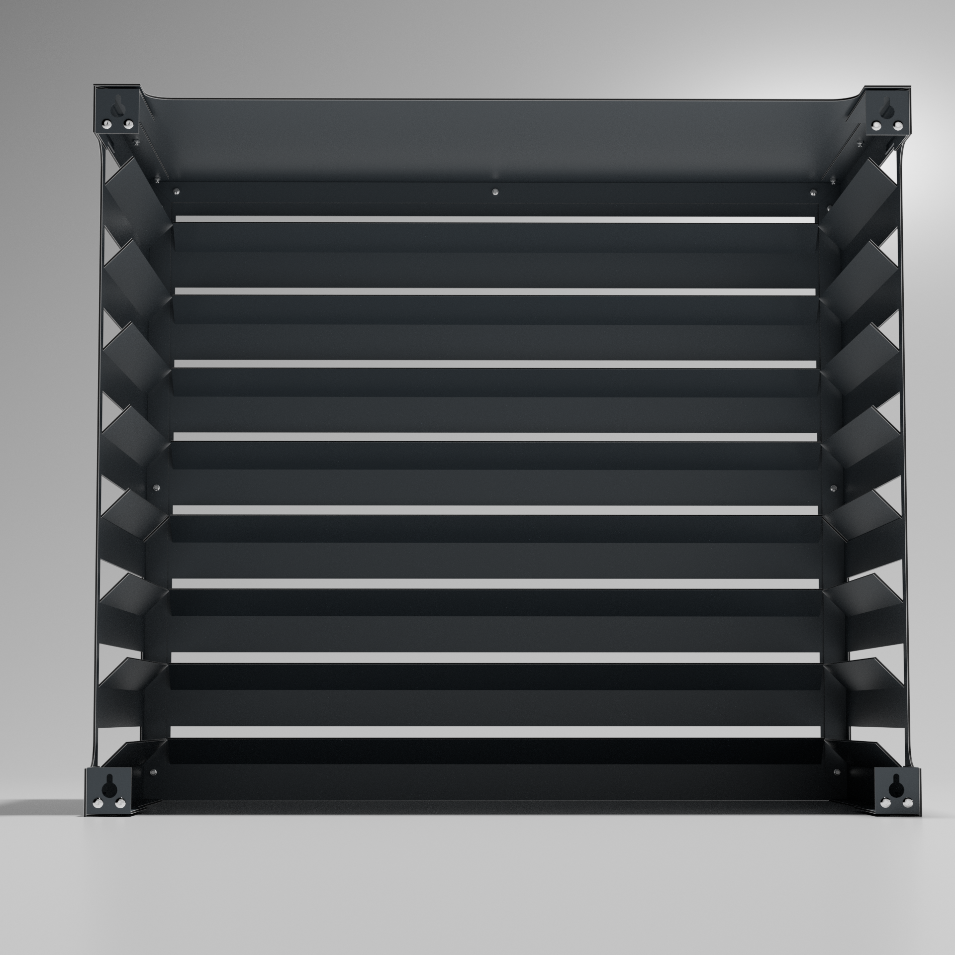 Cache climatiseur extérieur Ajouré Anthracite