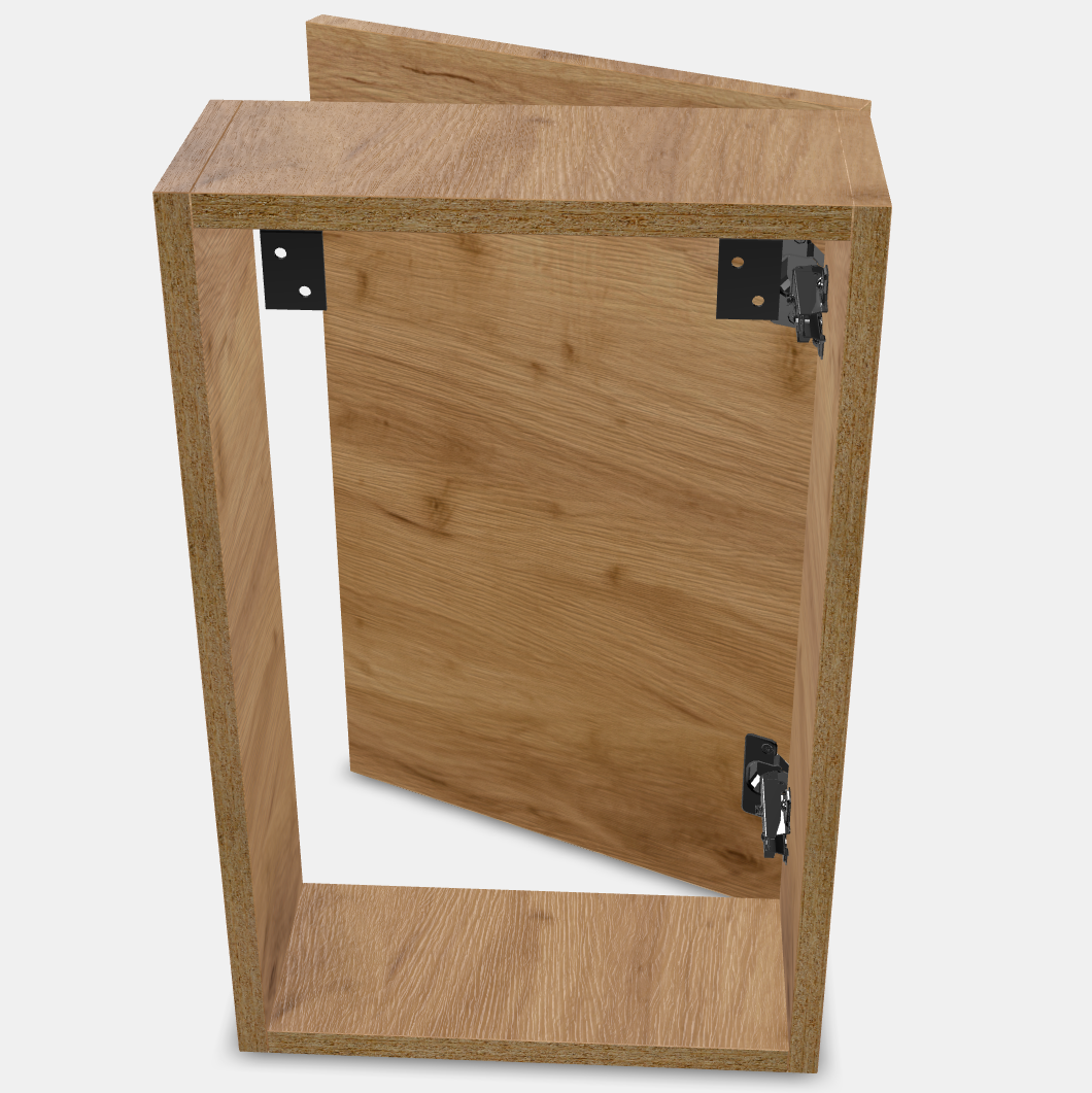 Cache tableau électrique Bois