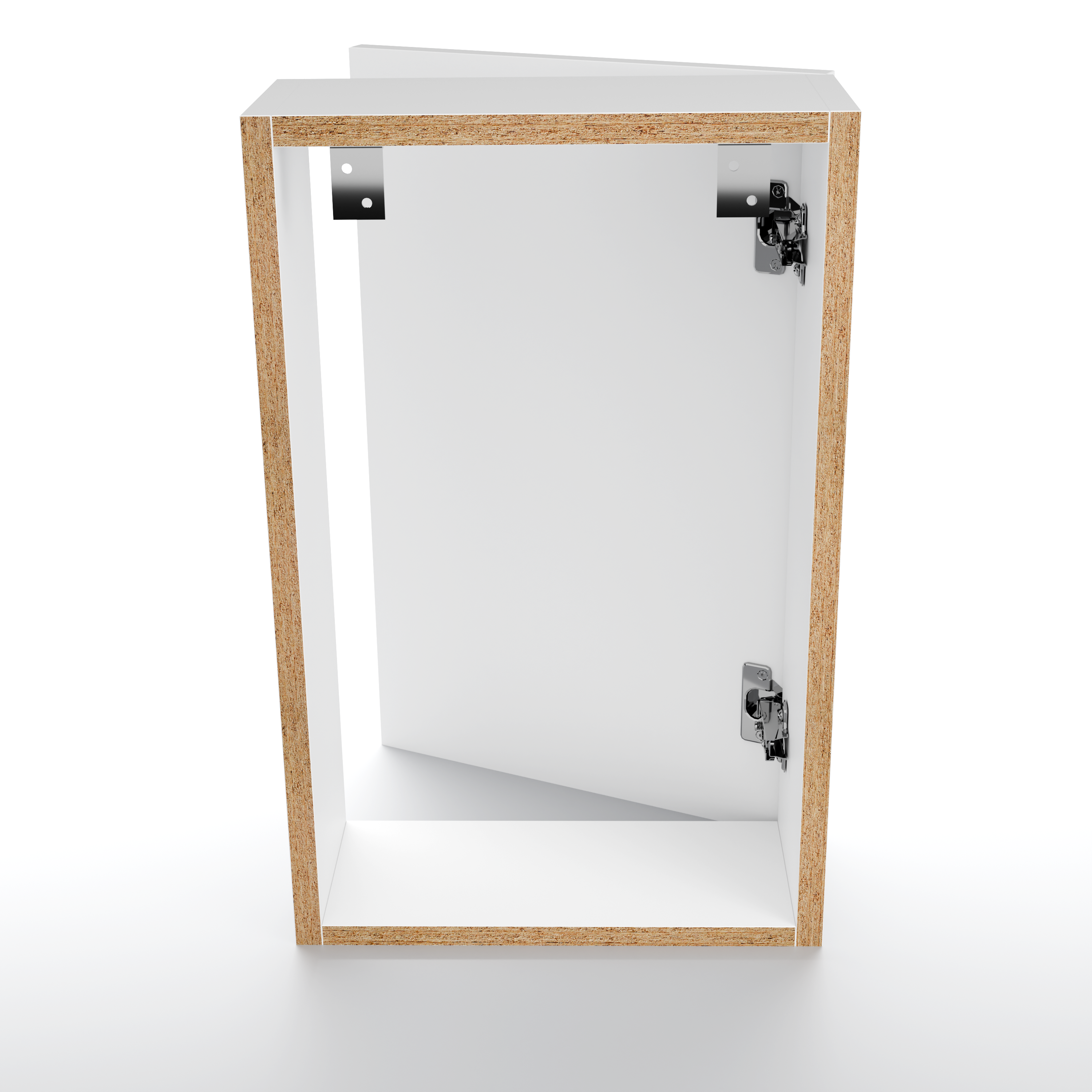 Cache tableau électrique blanc "SUR MESURE"